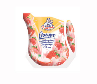 Ecolean packaged drinking yoghurt